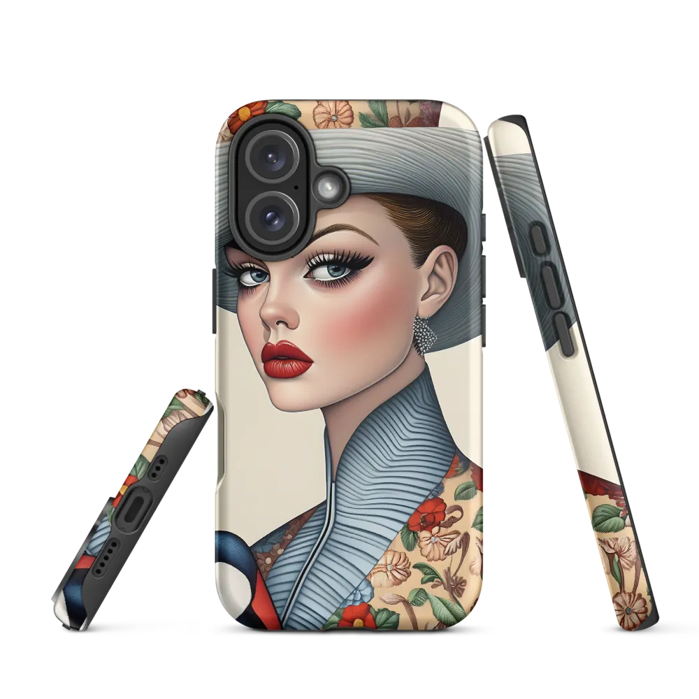 Elegance in Bloom | Phone Case |  16 | Tough Case | Matte