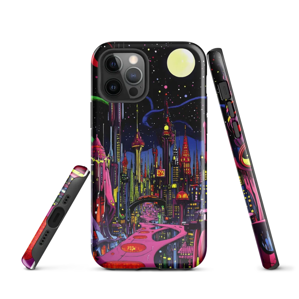 Neon Dreams of a Futuristic City