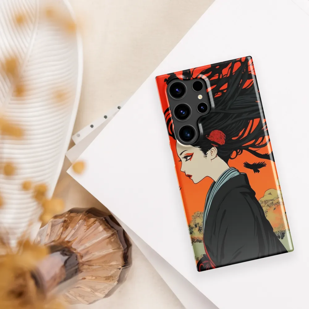 Whispers of Shadows | Phone Case |  S24 Ultra | Snap Case | Glossy