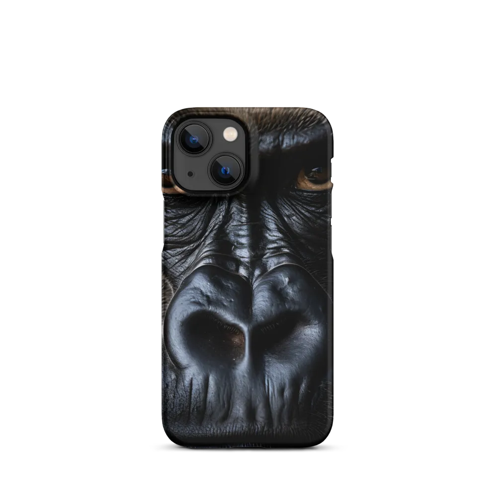 Gaze of the Wild: A Gorilla's Portrait