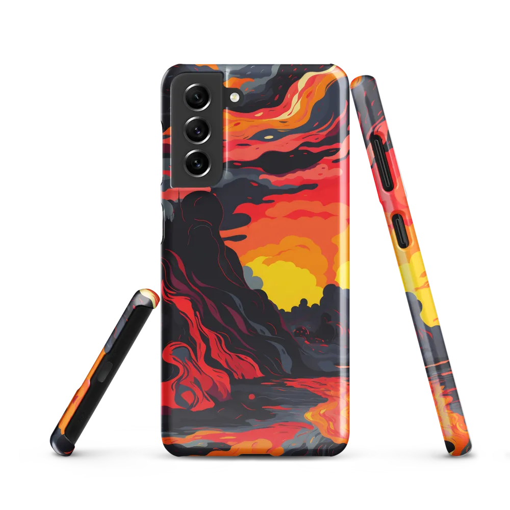 Eruption of Colors | Phone Case |  S21 | Snap Case | Glossy