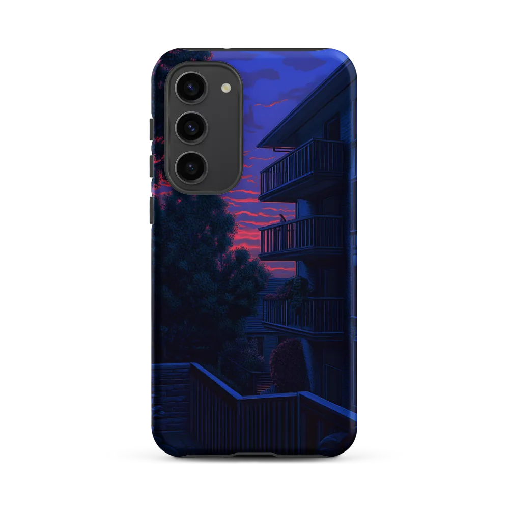 Urban Serenity at Dusk