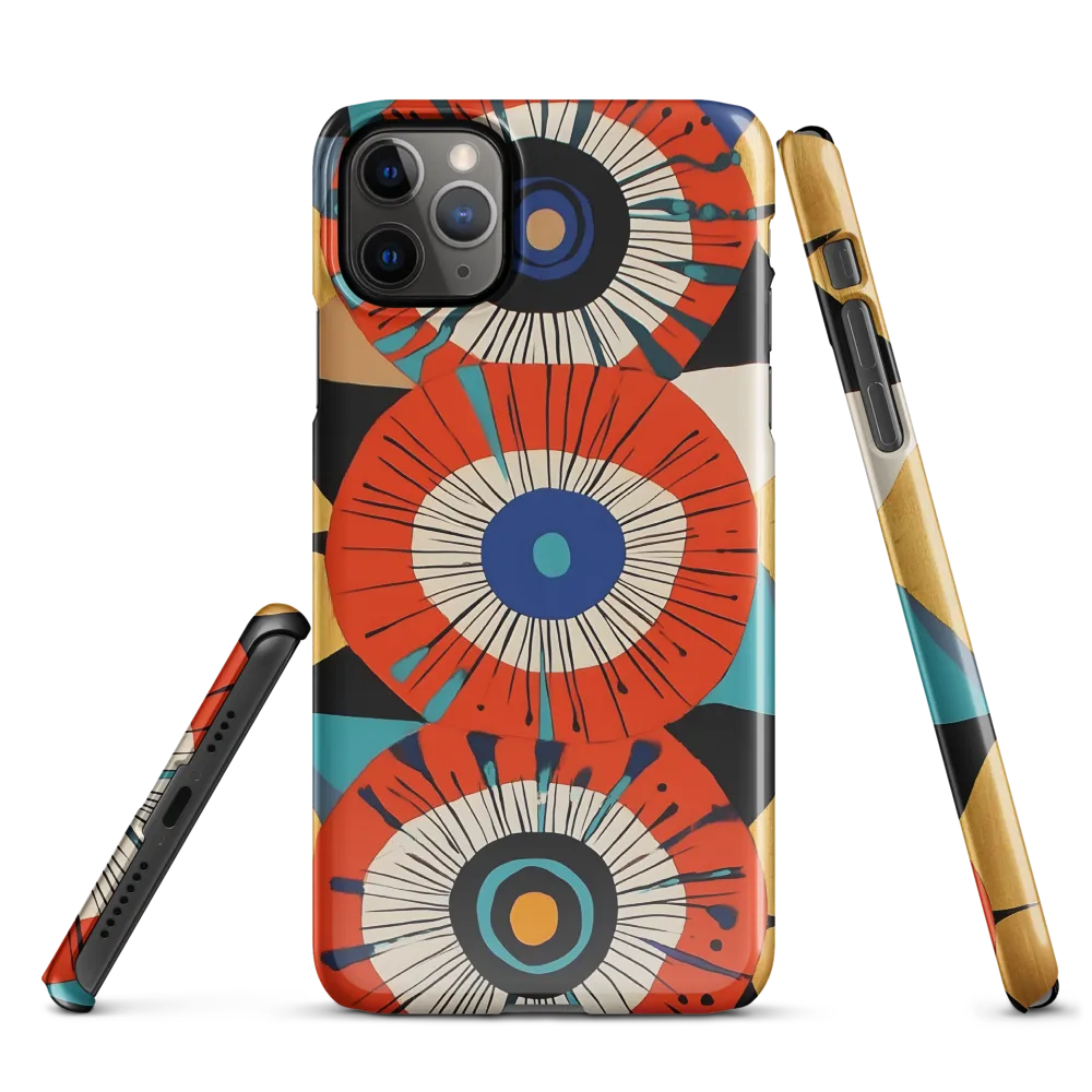 Vibrant Concentric Harmony | Phone Case |  11 Pro Max | Snap Case | Glossy