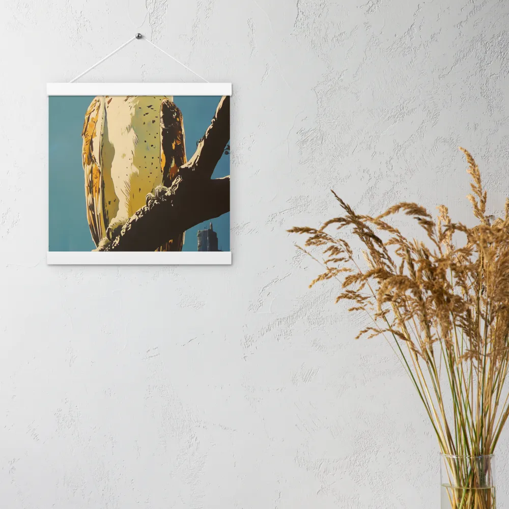 The Guardian of the Urban Wild | Poster With White Wood Hanger | 12″×12″