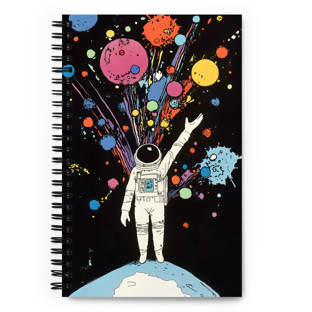 Cosmic Curiosity | Spiral Notebook