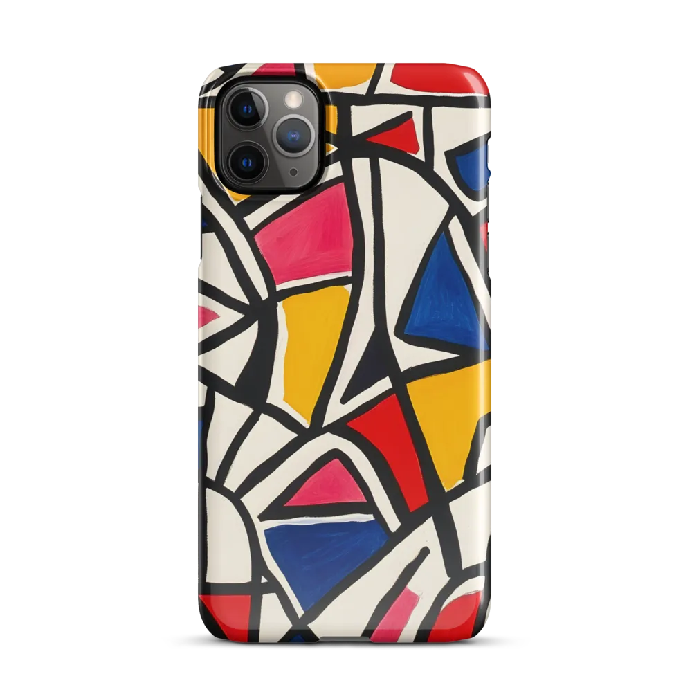 Vibrant Geometric Harmony | Phone Case |  11 Pro Max | Snap Case | Glossy