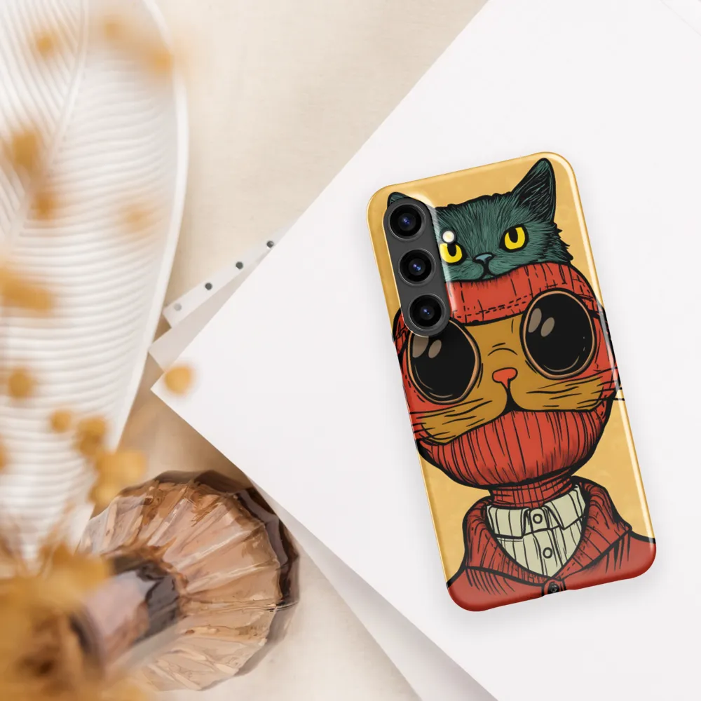 Whimsical Fusion: Cat and Human