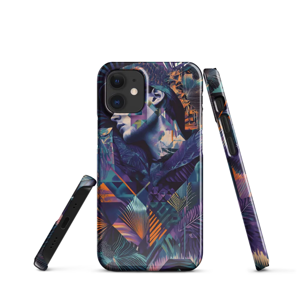 Harmony in Surreal Silence | Phone Case |  12 Mini | Snap Case | Glossy