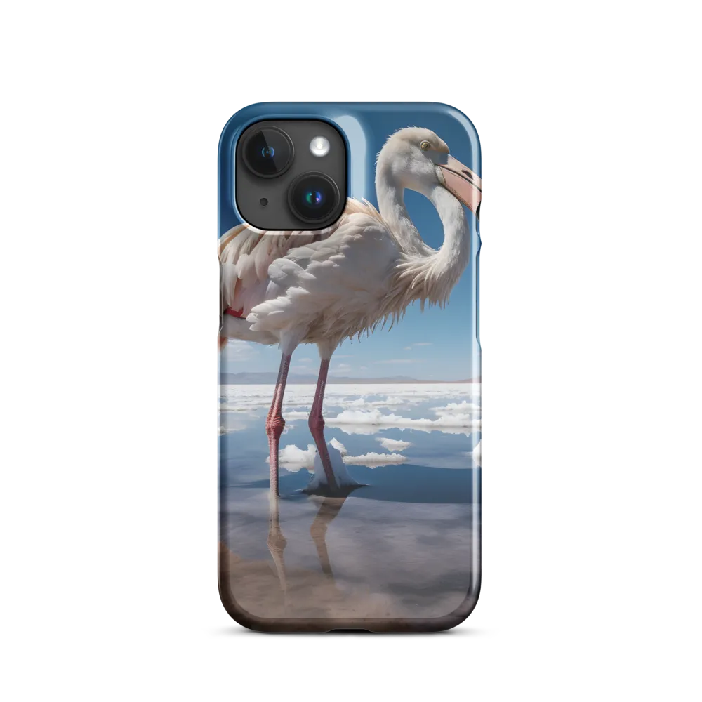 Graceful Solitude of a Flamingo