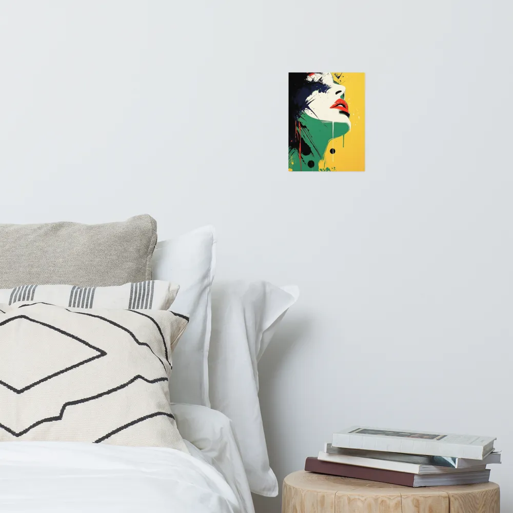 Bold Reflections: A Pop Art Portrait | Poster | 8″×10″
