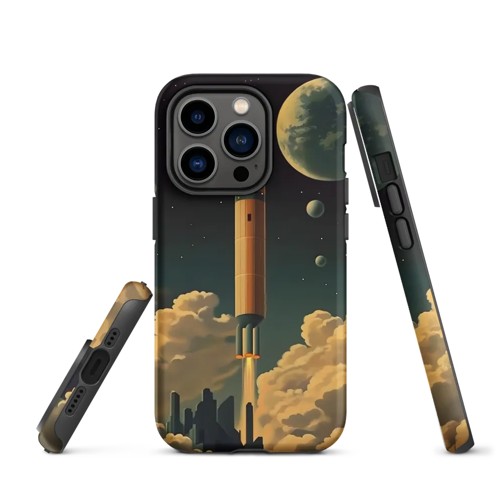 Journey Through the Cosmic Frontier | Phone Case |  14 Pro | Tough Case | Matte