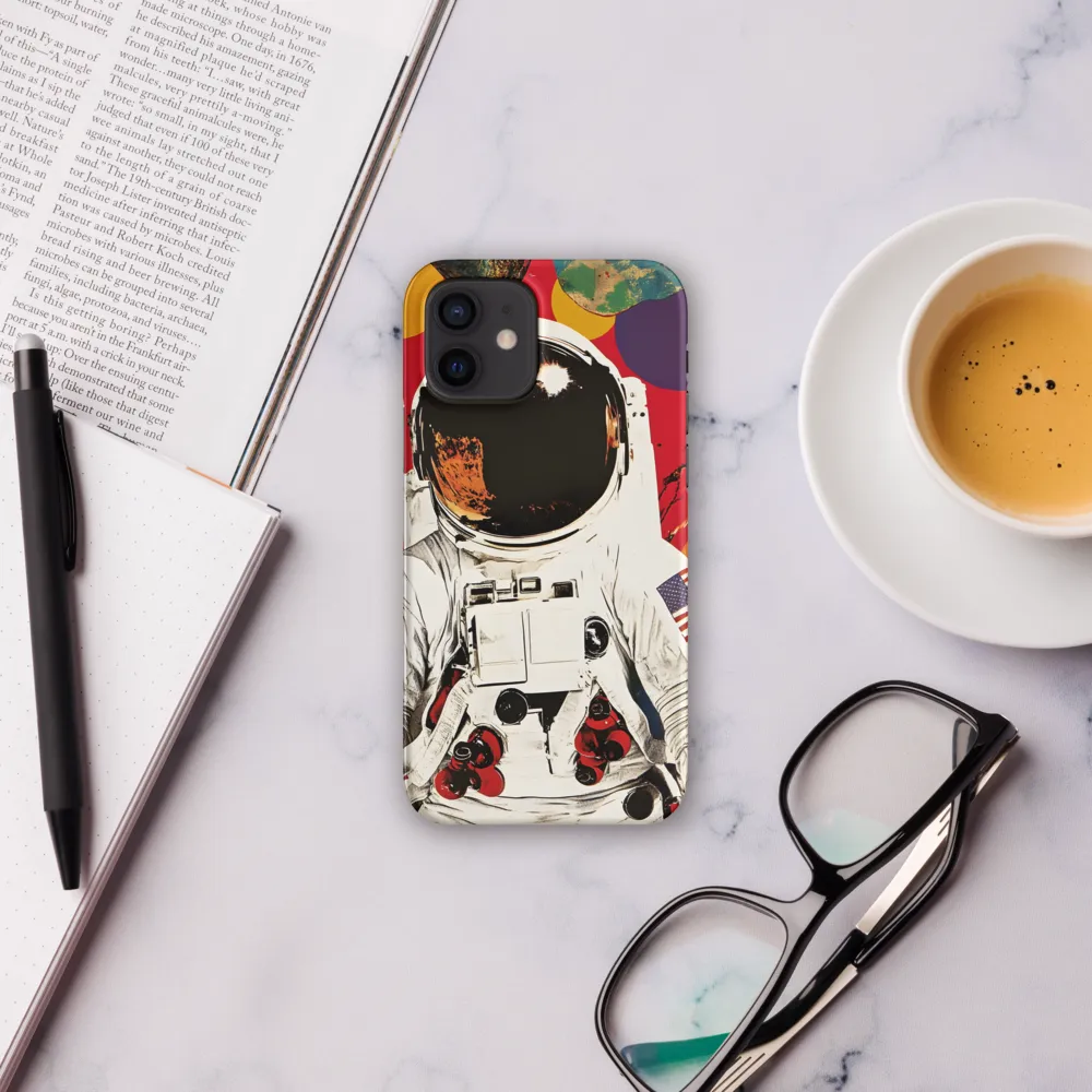 Cosmic Exploration: The Astronaut's Journey | Phone Case |  12 | Snap Case | Matte