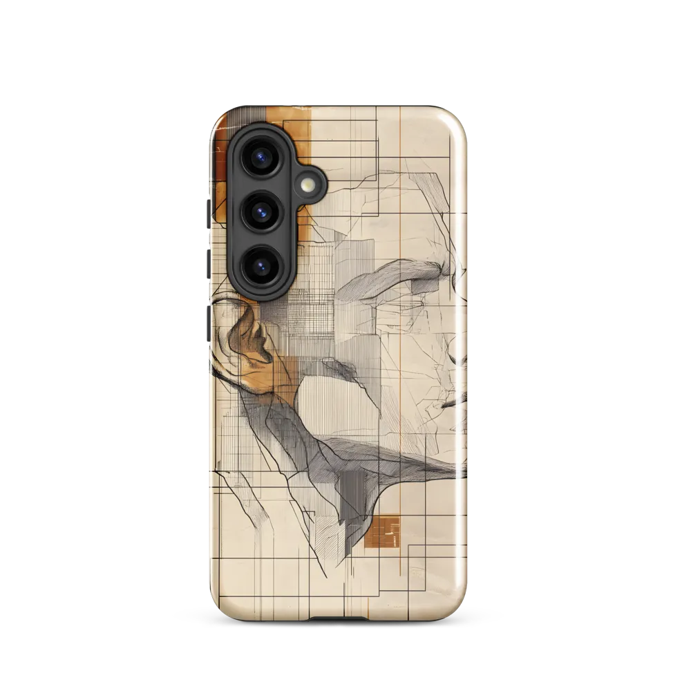 Geometric Reverie | Phone Case |  S24 | Tough Case | Glossy