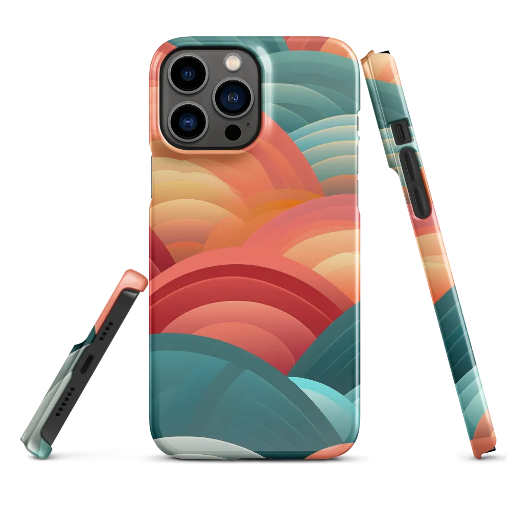 Rhythms of the Waves | Phone Case |  13 Pro Max | Snap Case | Glossy