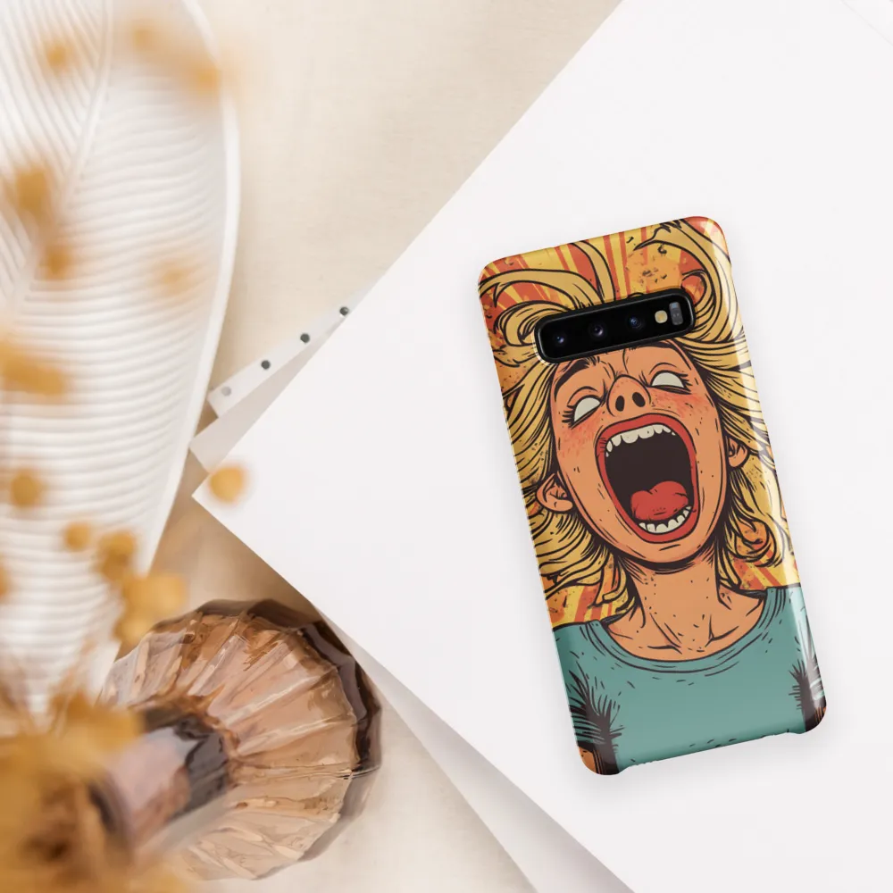 Unleashed Frustration | Phone Case |  S10 | Snap Case | Glossy
