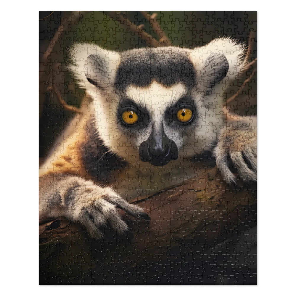 The Watchful Lemur | Jigsaw Puzzle | 520 pieces