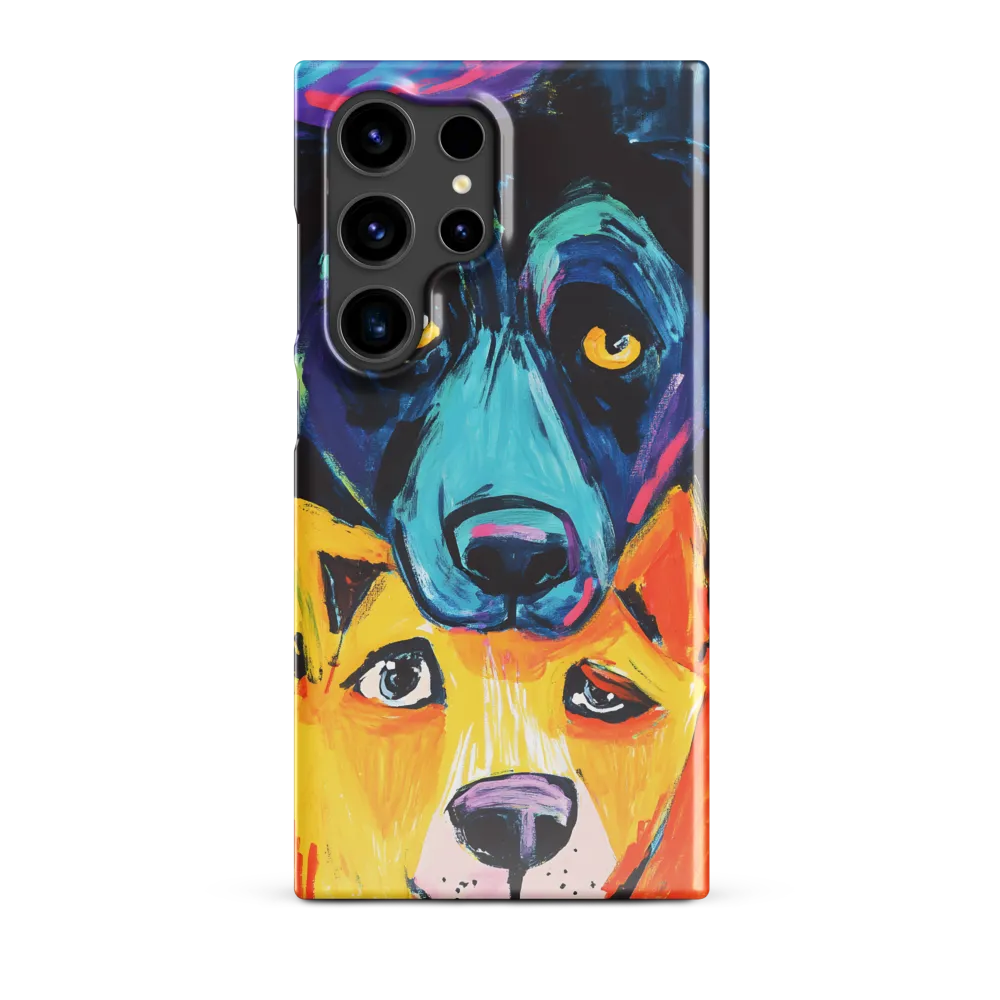 Vibrant Companions: An Expression of Canine Spirit