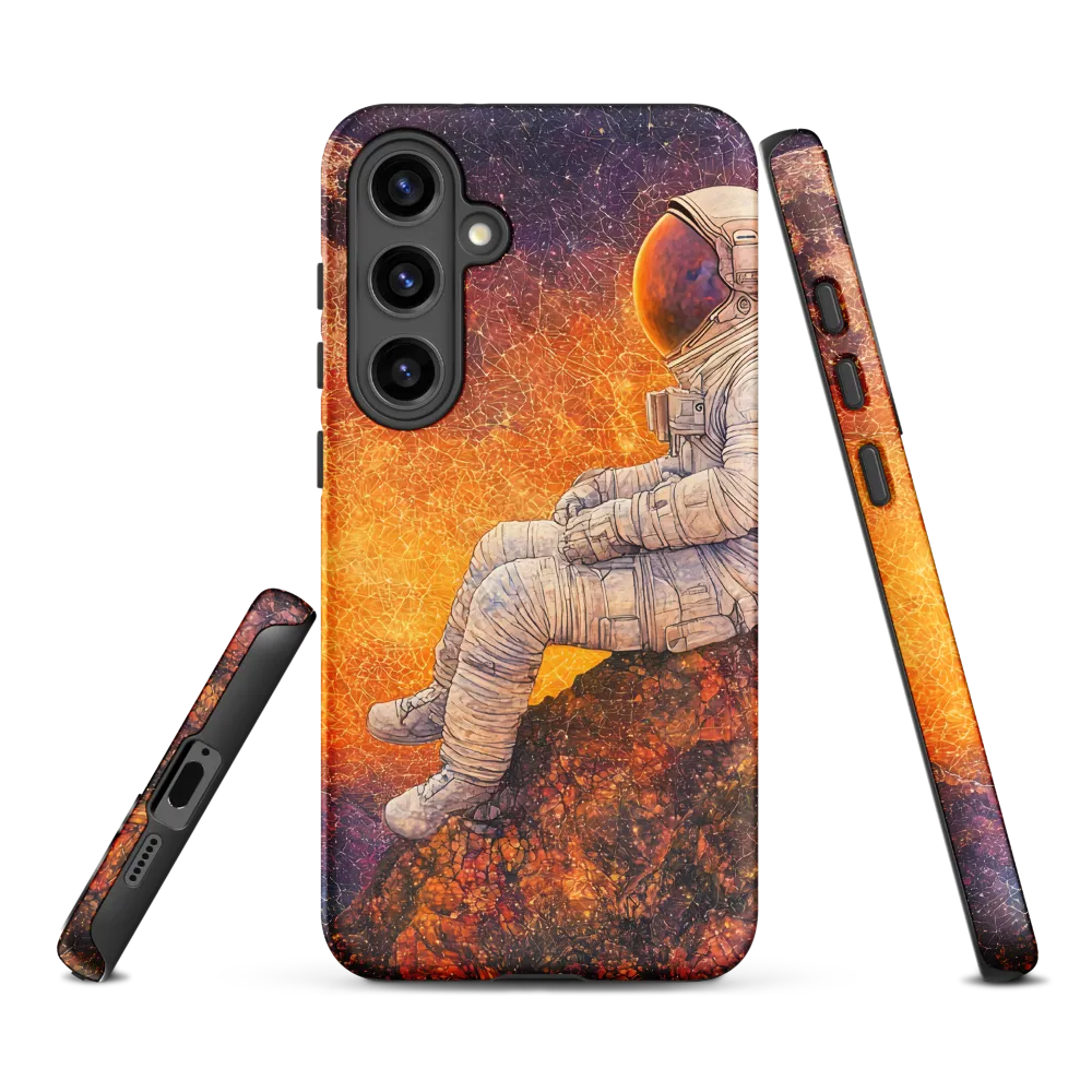 Cosmic Contemplation | Phone Case |  S24 Plus | Tough Case | Matte