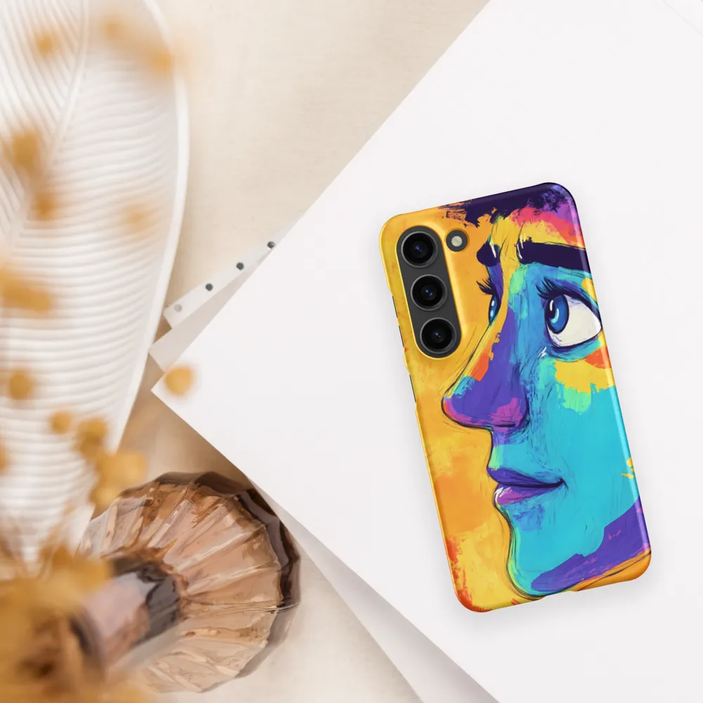 Whispers of Curiosity | Phone Case |  S23 | Snap Case | Matte