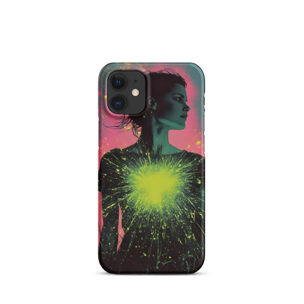 Cosmic Heart: A Surreal Portrait of Strength