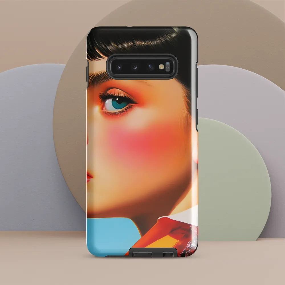 Radiant Elegance | Phone Case |  S10 Plus | Tough Case | Glossy