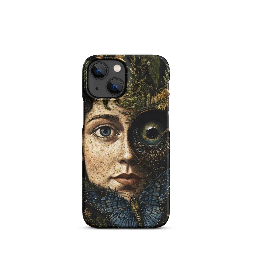 Nature's Embrace: A Surreal Portrait | Phone Case |  13 Mini | Snap Case | Matte