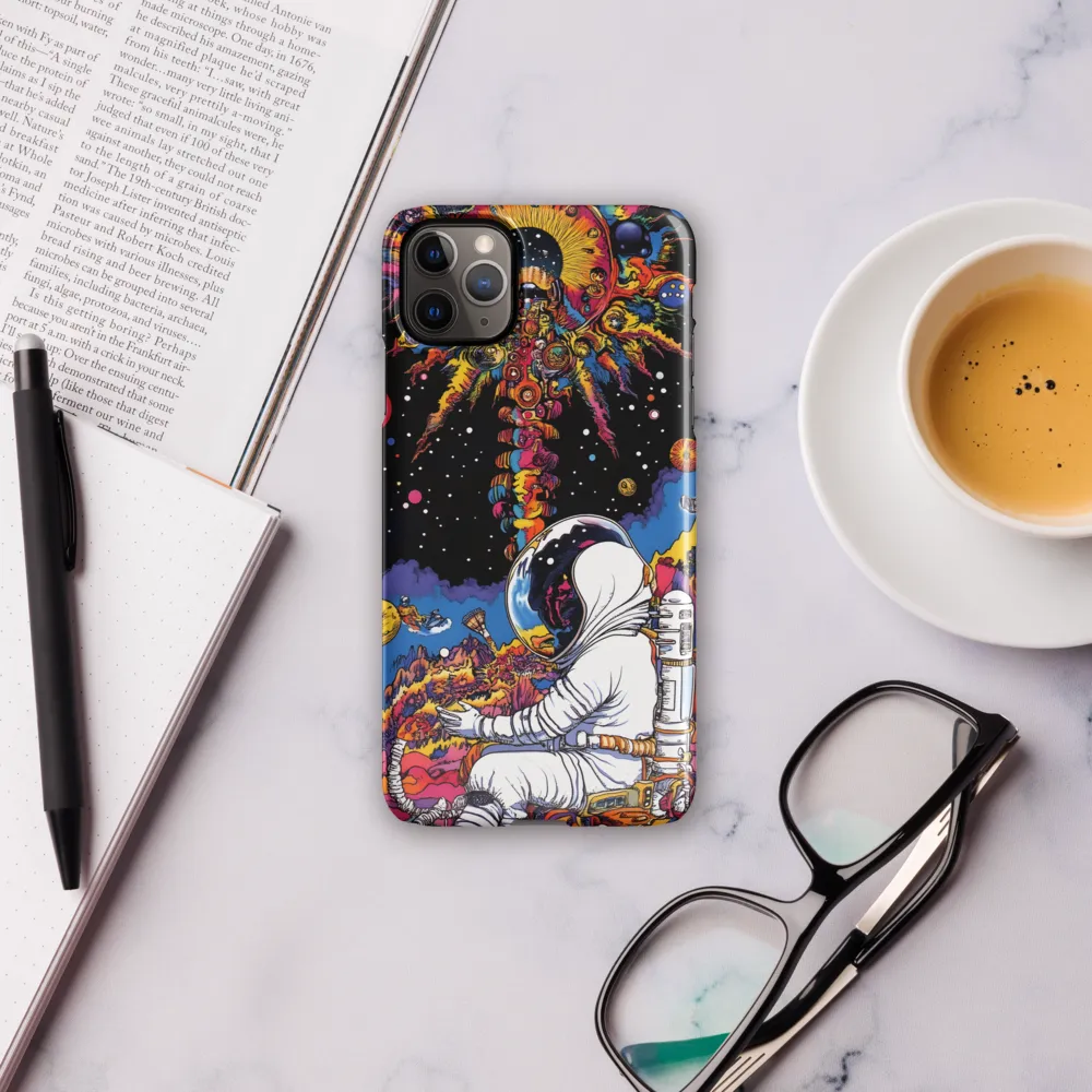 Cosmic Wonder: An Astronaut's Journey Through Color | Phone Case |  11 Pro Max | Snap Case | Glossy