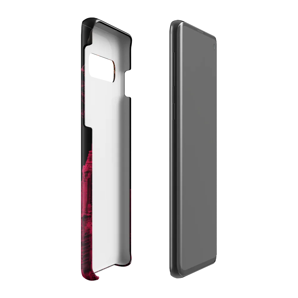 Regal Mystique: A Fusion of Tradition and Urbanity | Phone Case |  S10 Plus | Snap Case | Glossy