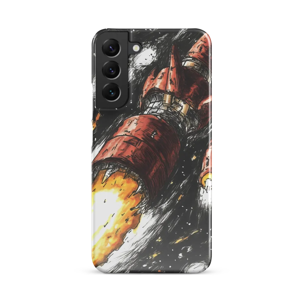 Ignition in the Abyss | Phone Case |  S22 Plus | Snap Case | Glossy