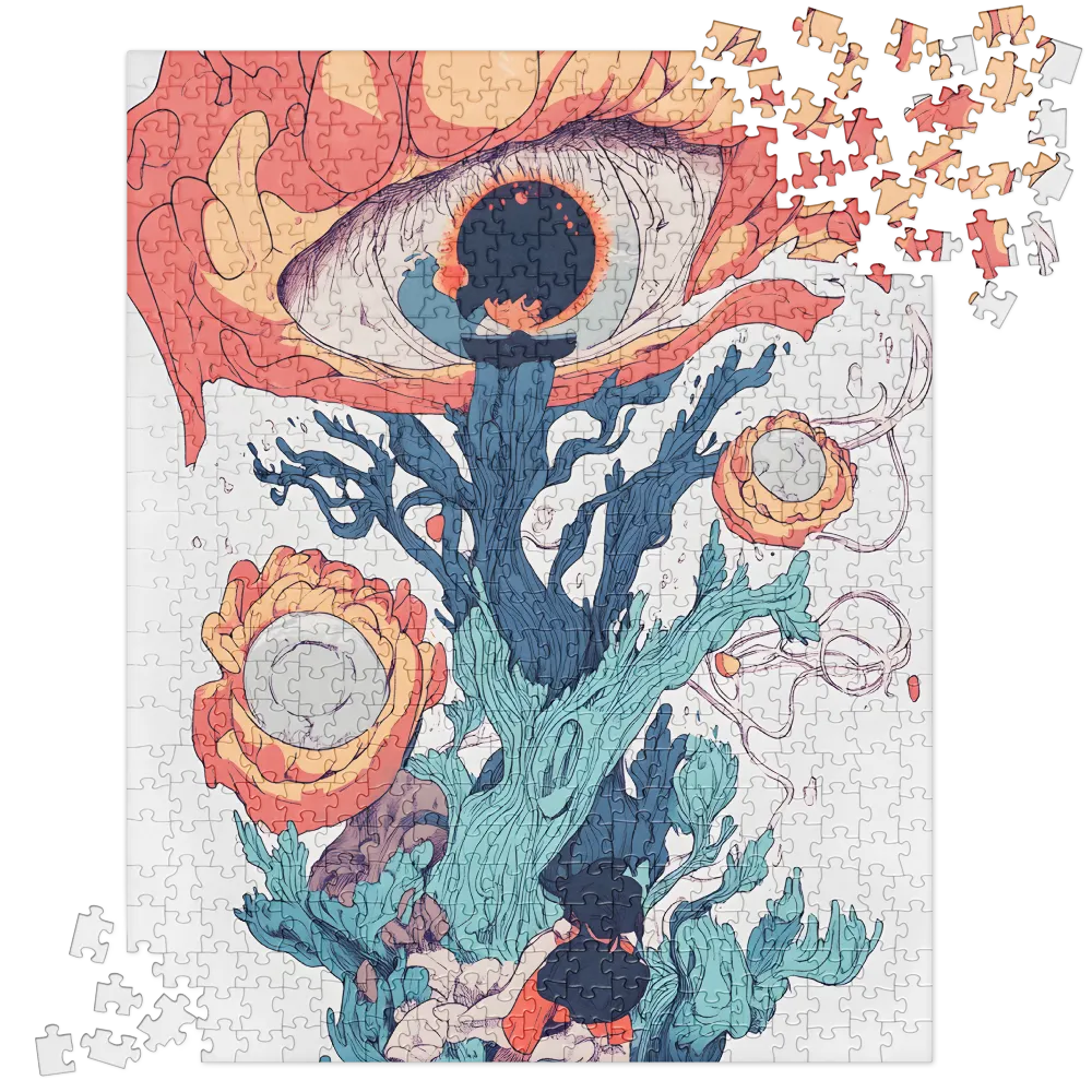 The Watchful Bloom | Jigsaw Puzzle | 520 pieces