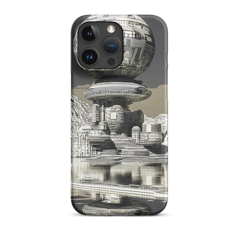 Reflections of a Futuristic Dreamscape | Phone Case |  16 Pro Max | Snap Case | Matte