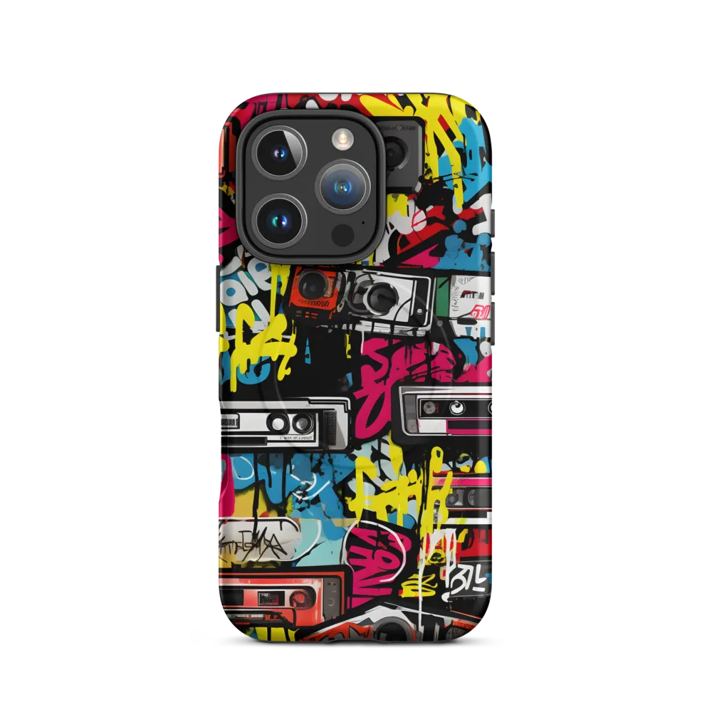 Urban Nostalgia: A Retro Cassette Explosion