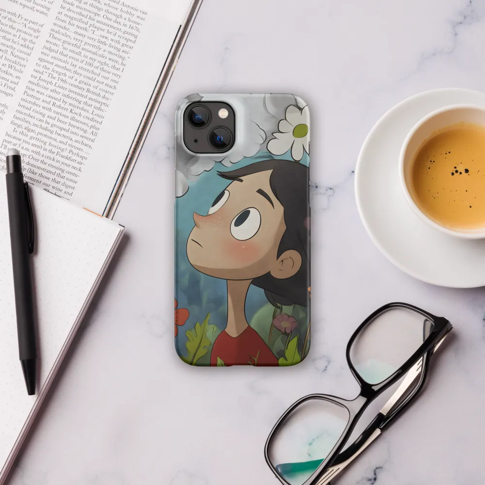 Curiosity in Bloom | Phone Case |  14 Plus | Snap Case | Matte