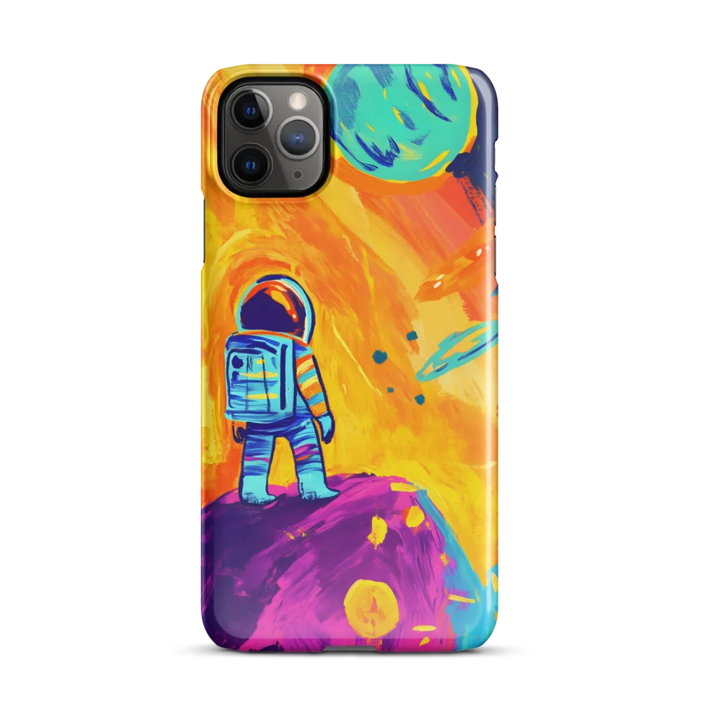 Celestial Dreams: The Astronaut's Journey | Phone Case |  11 Pro Max | Snap Case | Glossy