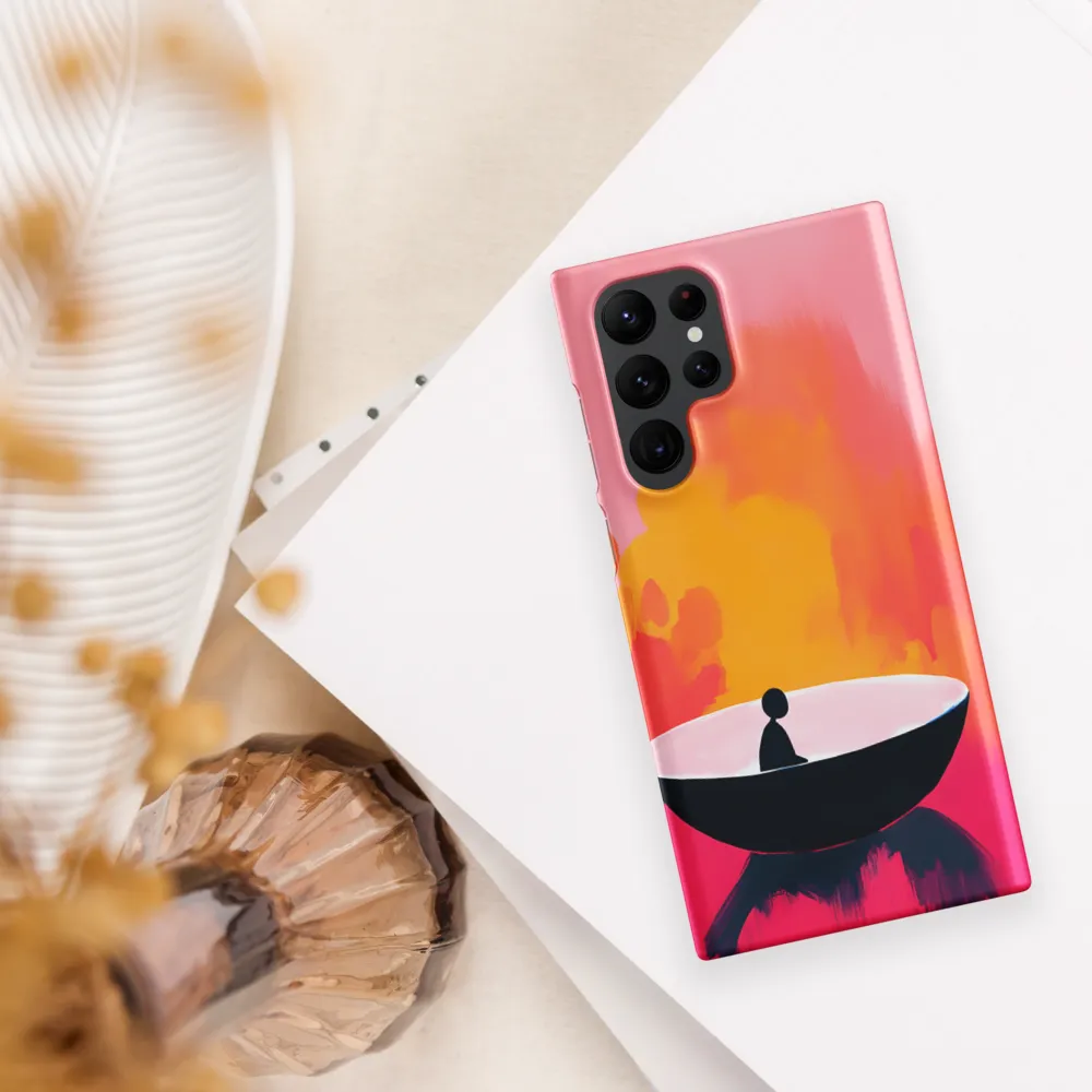Reflections of Solitude | Phone Case |  S22 Ultra | Snap Case | Matte