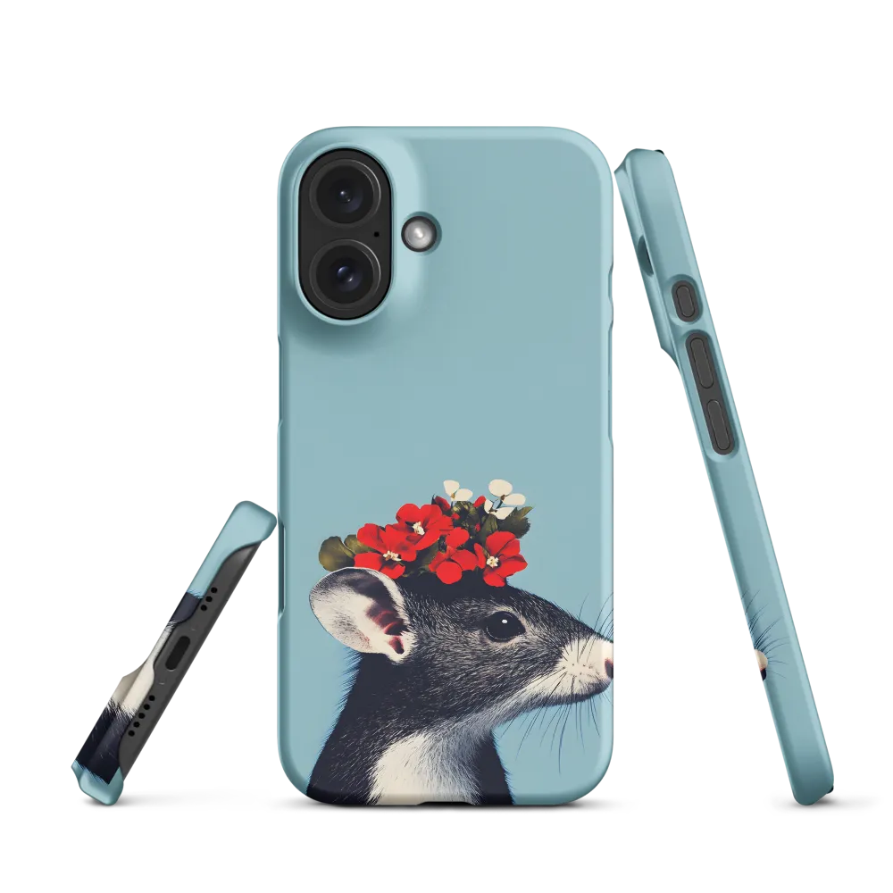 Whimsical Flora: A Mouse's Floral Crown