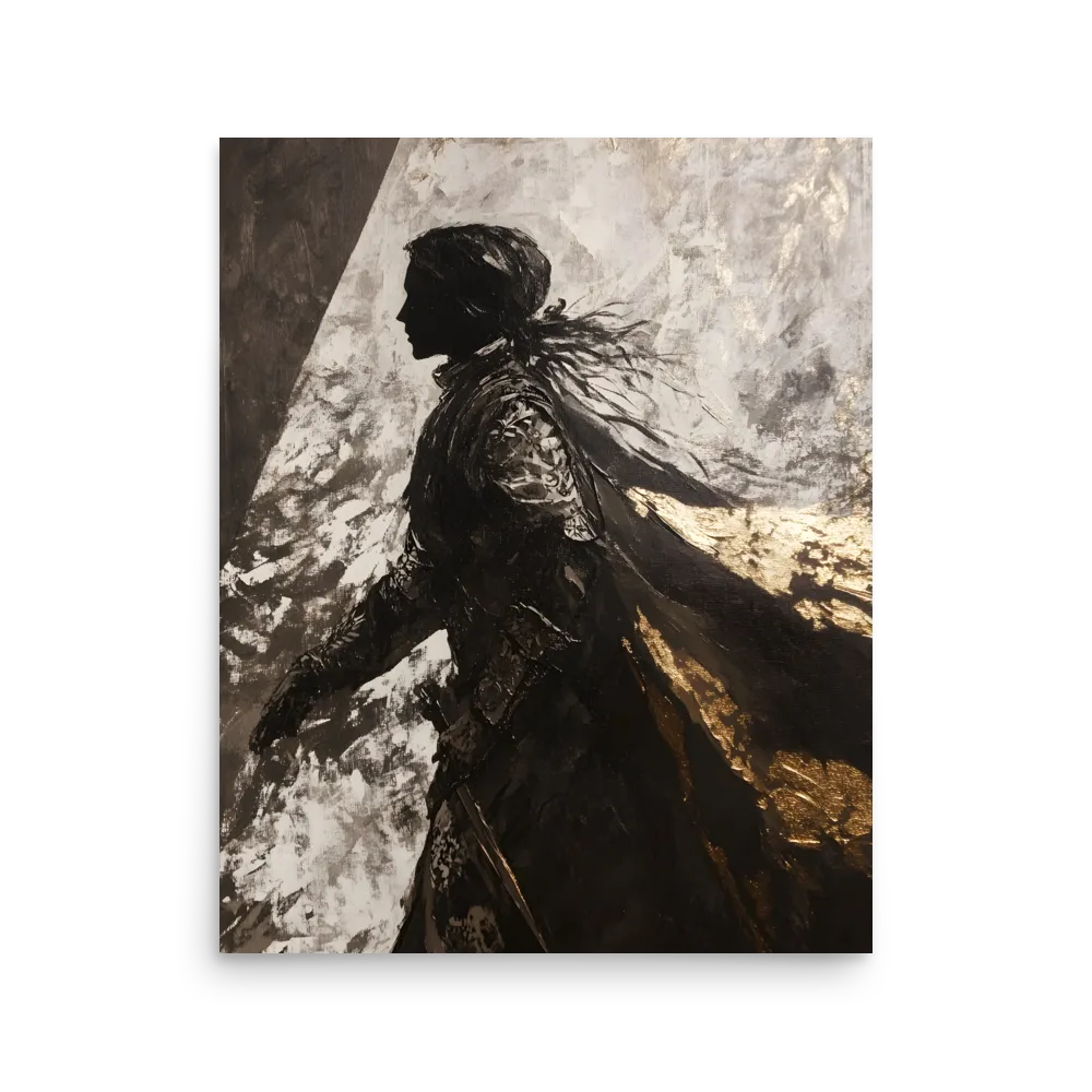 The Silhouette of Valor | Poster | 16″×20″