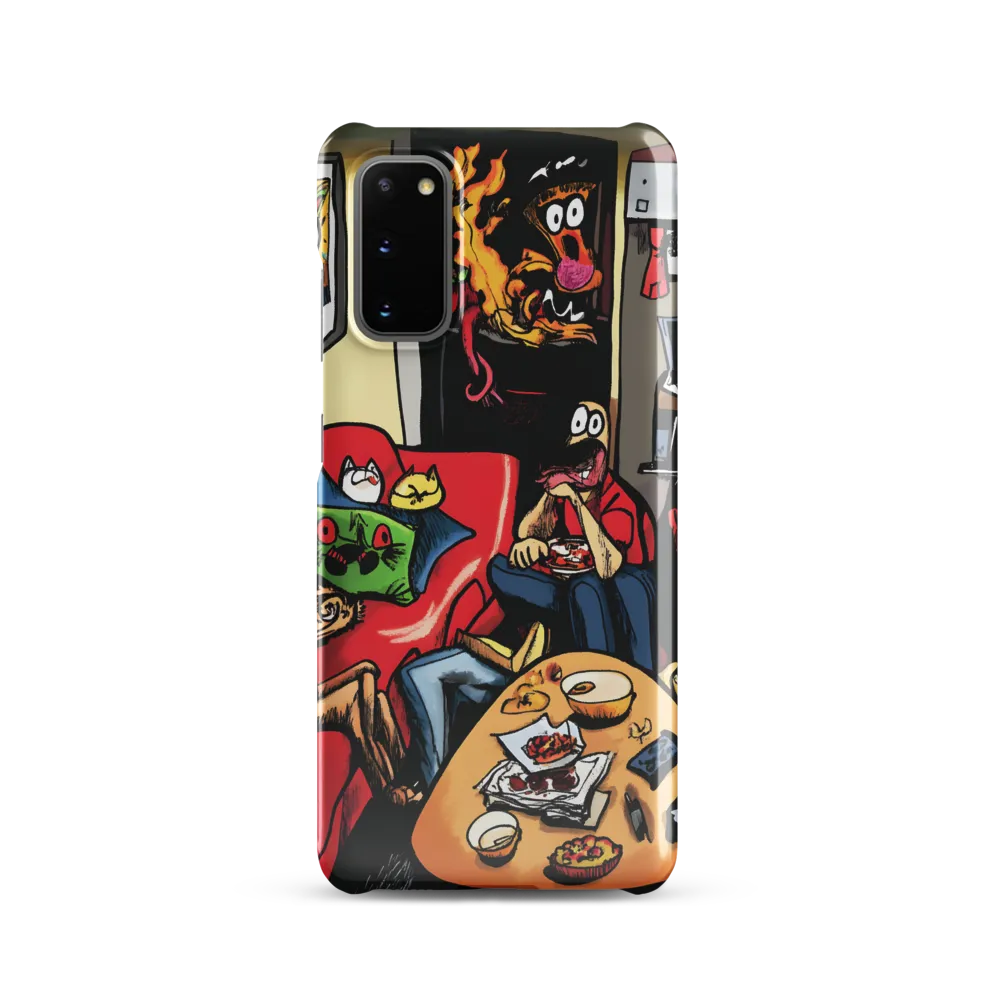 Whimsical Gathering in a Colorful Realm | Phone Case |  S20 | Snap Case | Glossy