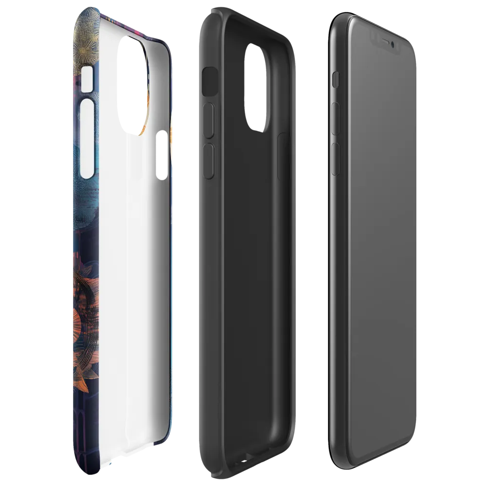 Whispers of Nature: A Modern Profile | Phone Case |  11 Pro Max | Tough Case | Glossy