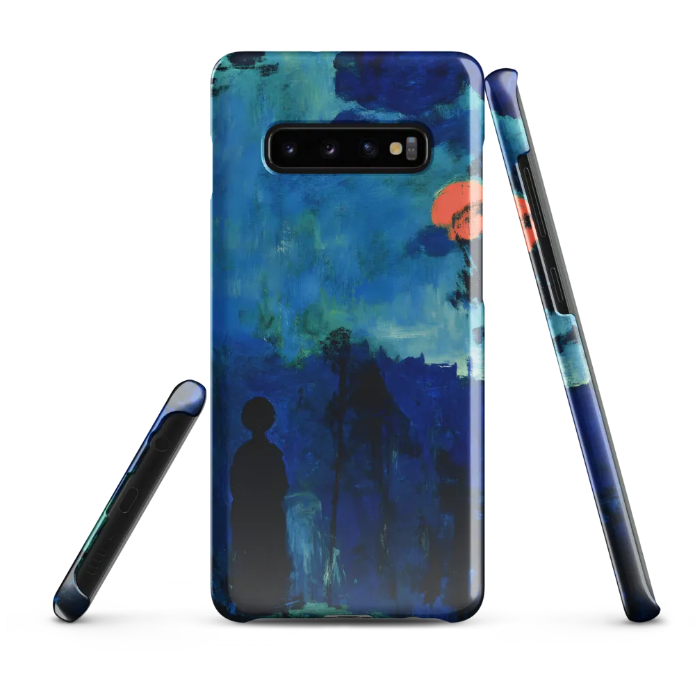 Solitude in Blue | Phone Case |  S10 Plus | Snap Case | Glossy