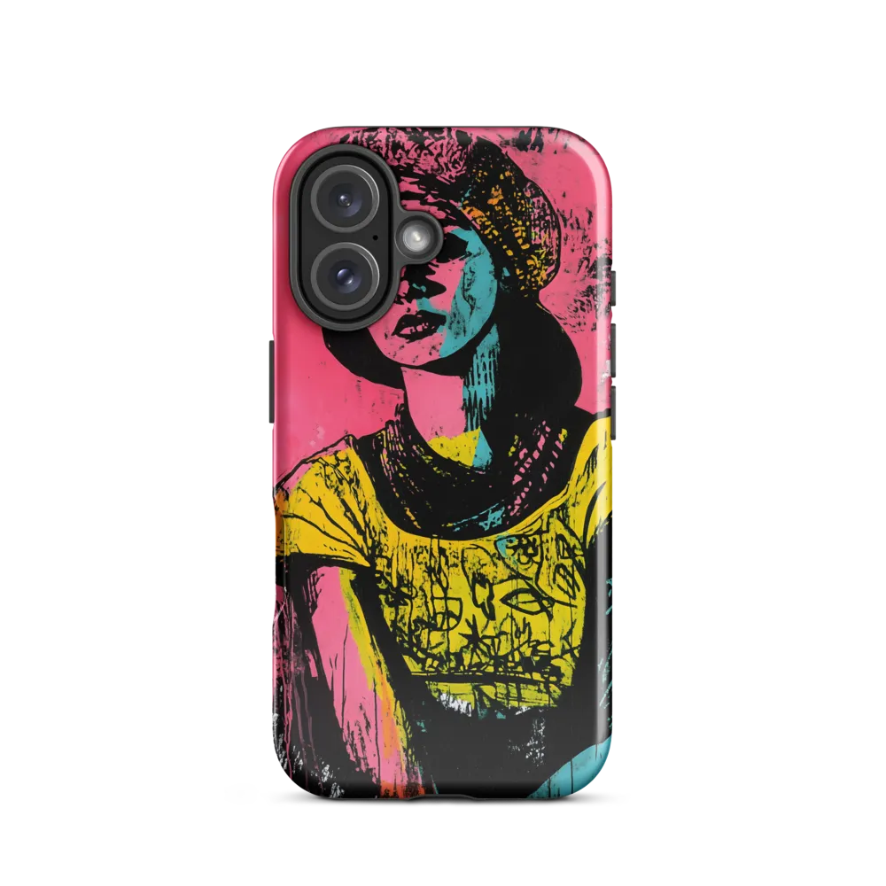 Urban Elegance: A Graffiti Portrait