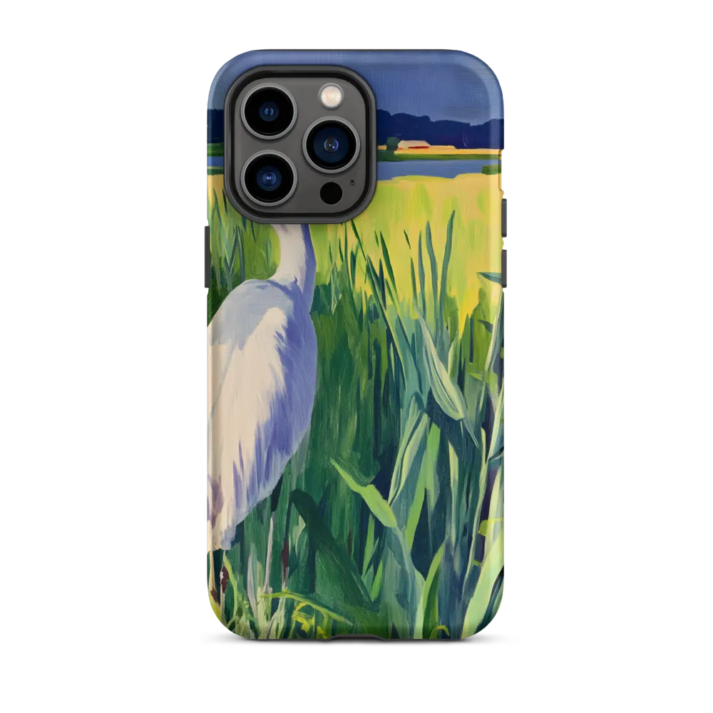 Graceful Presence: The Heron in the Meadow