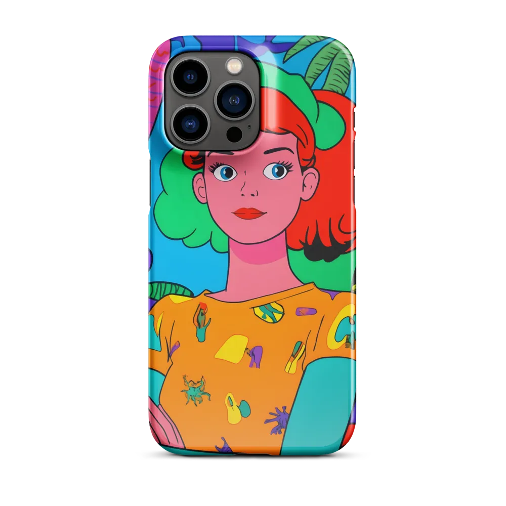 Tropical Vibes: A Playful Portrait