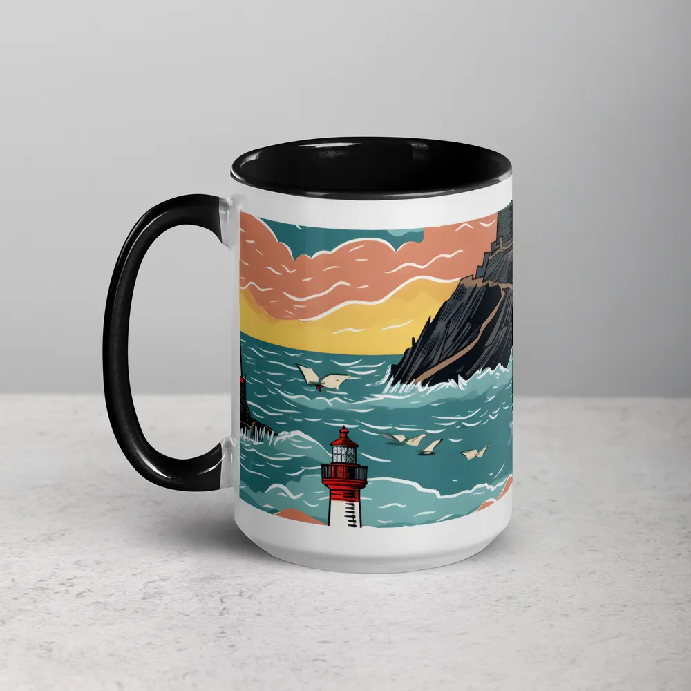 Lighthouses in a Whimsical Ocean