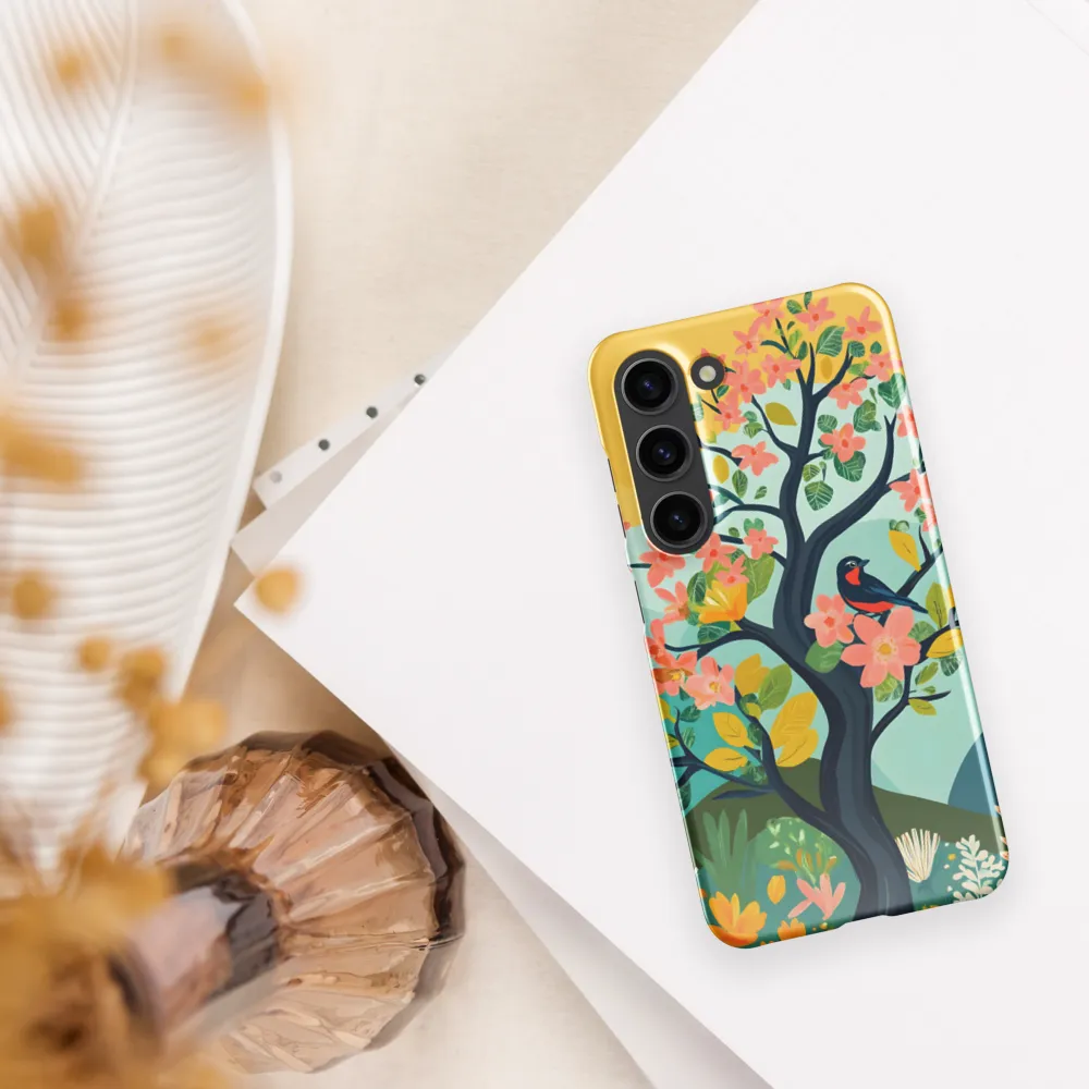 Spring Blossoms: A Serene Encounter
