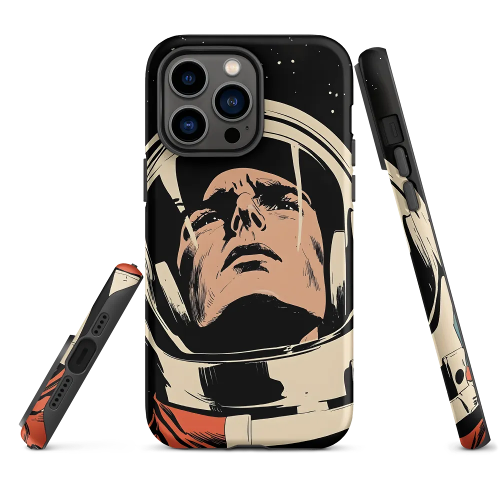 Gaze of the Astronaut | Phone Case |  14 Pro Max | Tough Case | Matte