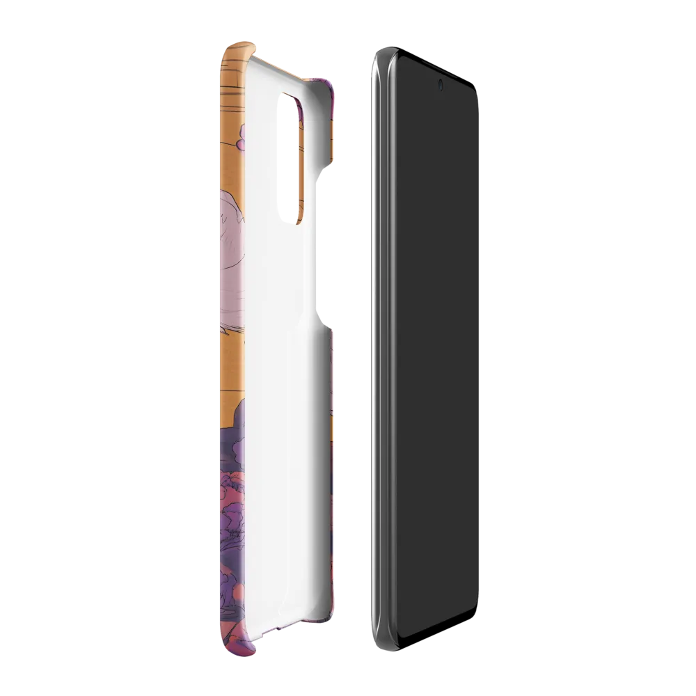 Whispers of the Violet Dawn | Phone Case |  S20 Plus | Snap Case | Matte
