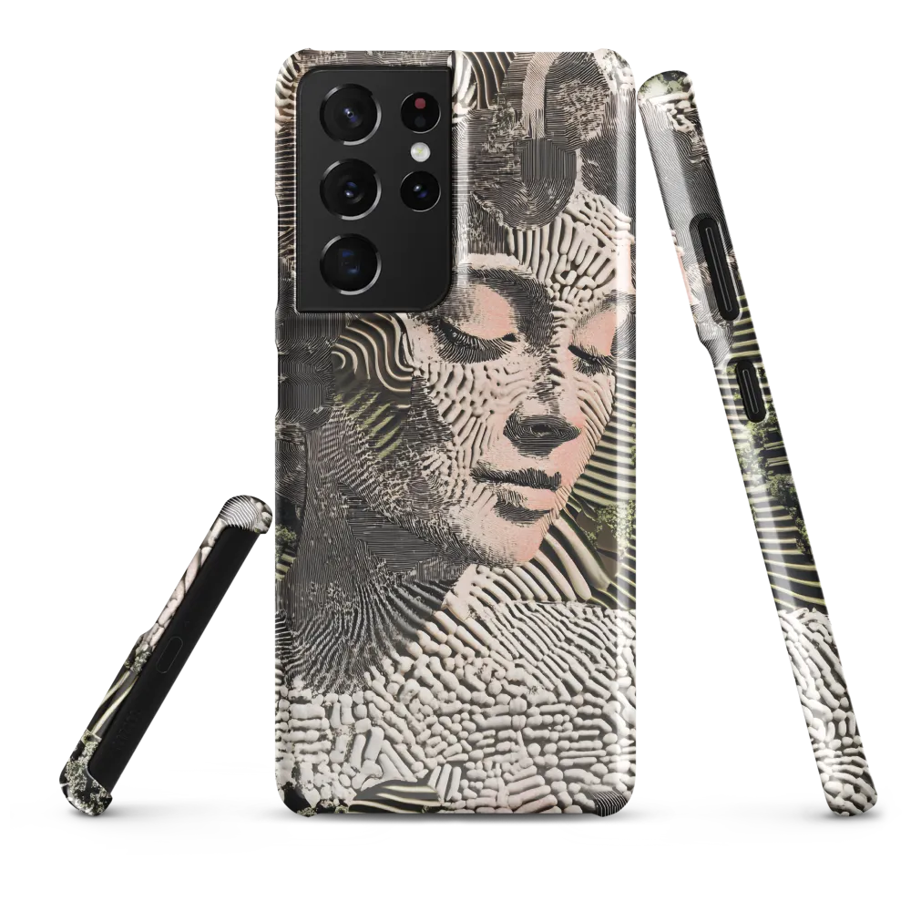 Ethereal Blend of Nature and Humanity | Phone Case |  S21 Ultra | Snap Case | Glossy