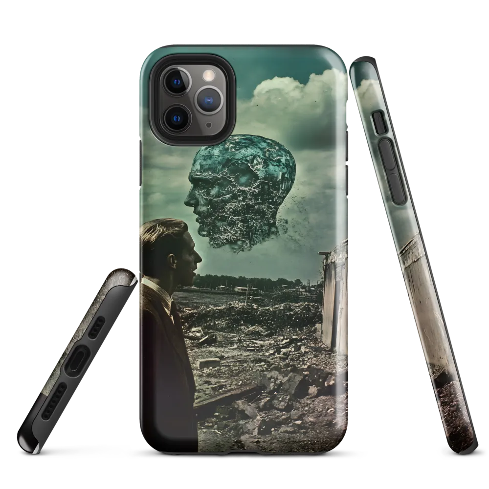 Ethereal Reflections: Identity in a Fragmented World | Phone Case |  11 Pro Max | Tough Case | Glossy