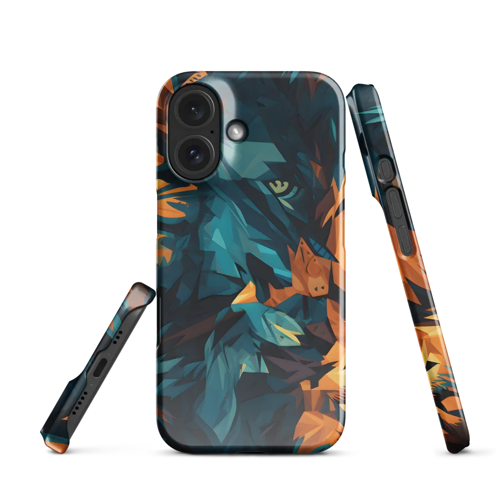 Wild Fusion: The Abstract Wolf | Phone Case